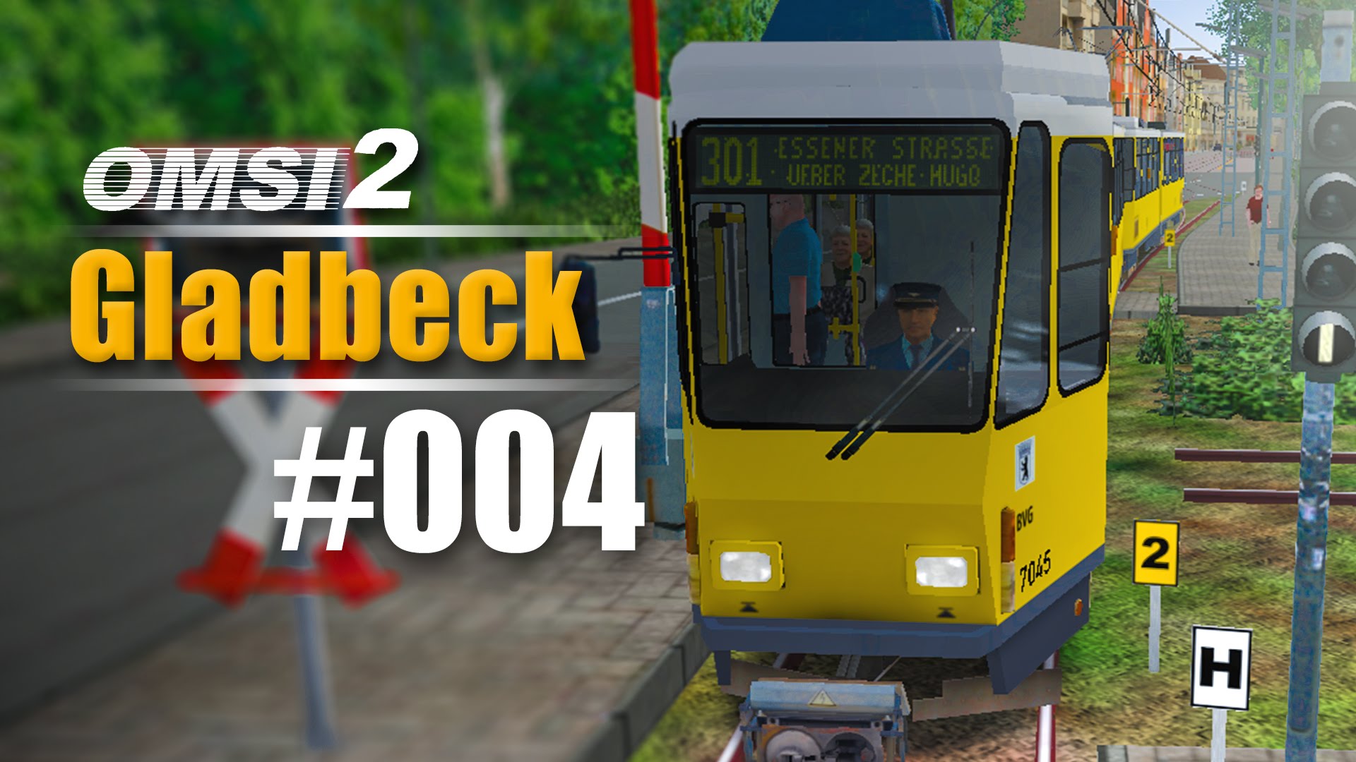 OMSI 2 Projekt Gladbeck 2016 mit der Straßenbahn Tatra