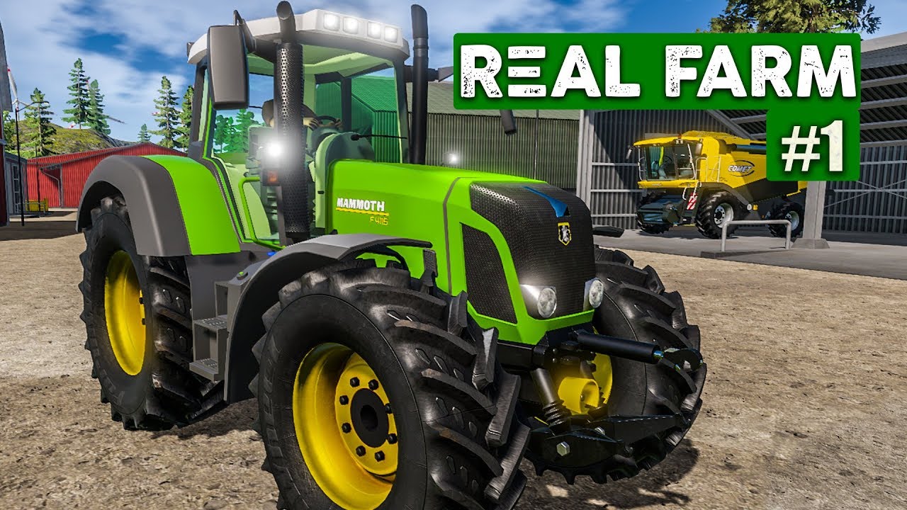 Real Farm ps4. Real Farming Simulator. Real Farm – Gold Edition.