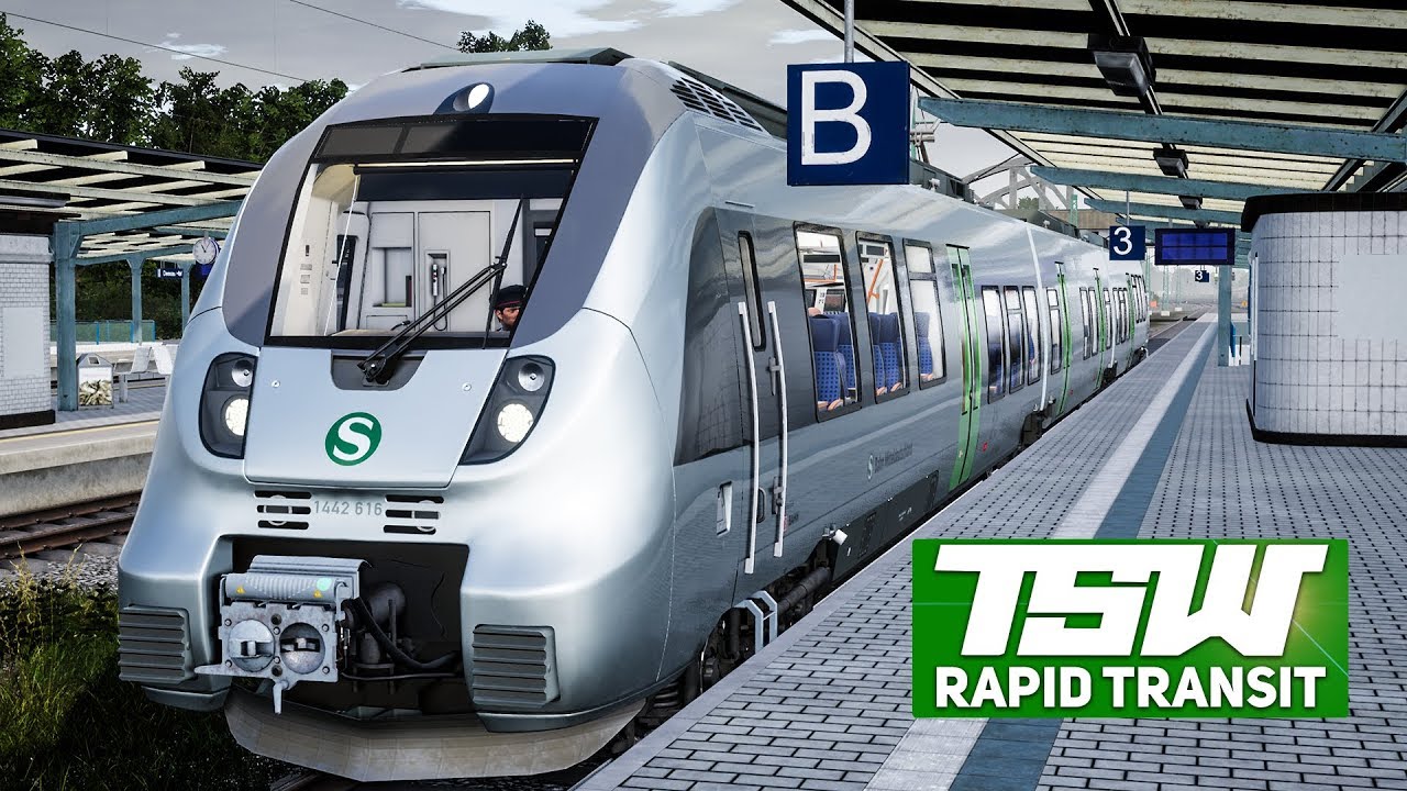 TRAIN SIM WORLD Rapid Transit 2 Mit der SBAHN S2 durch