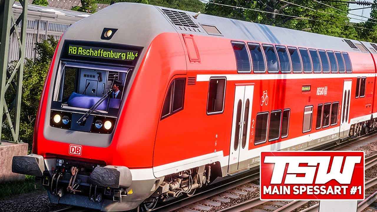 TSW Main Spessart Bahn 1 RE mit BR 146 TRAIN SIM