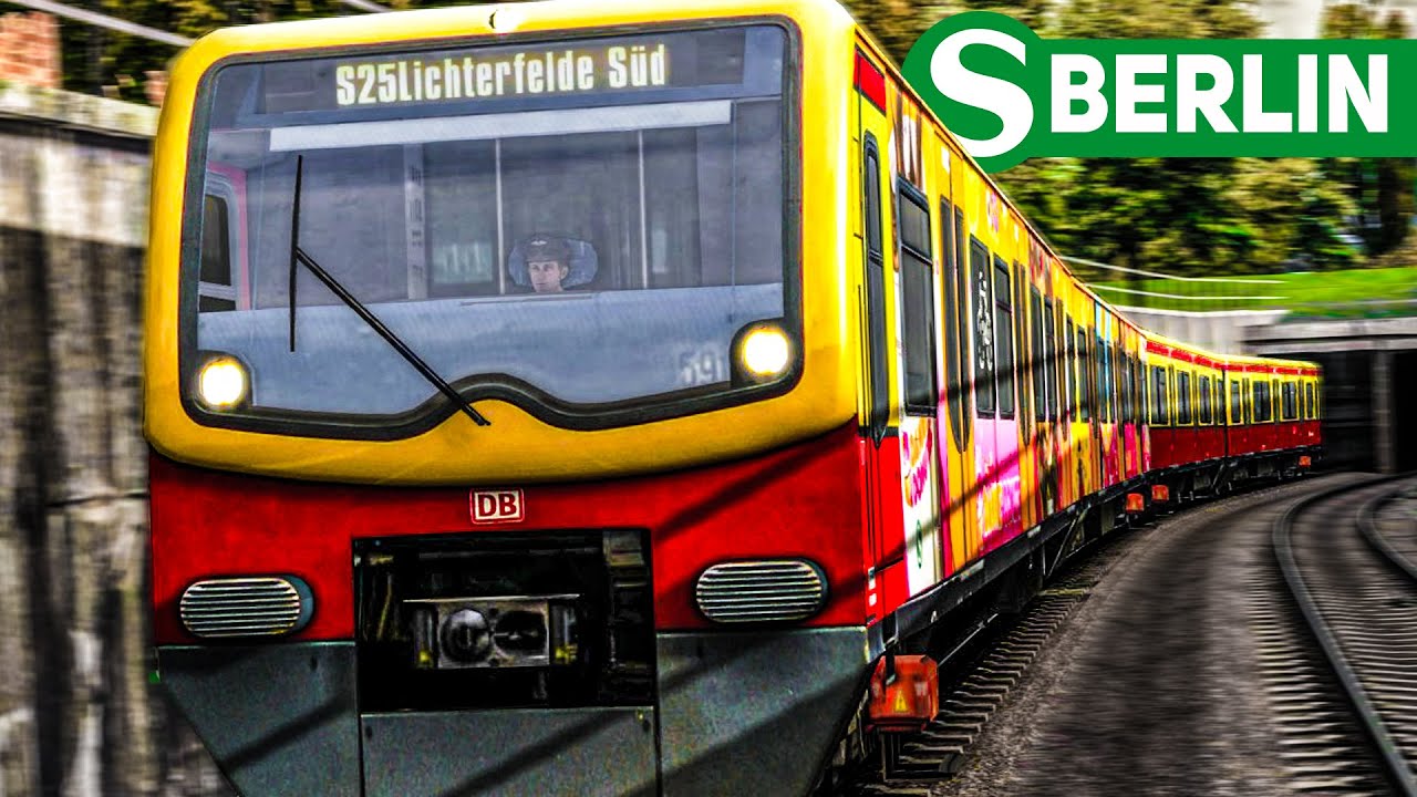 SBAHN BERLIN Defekter Zug auf der S25 wird der