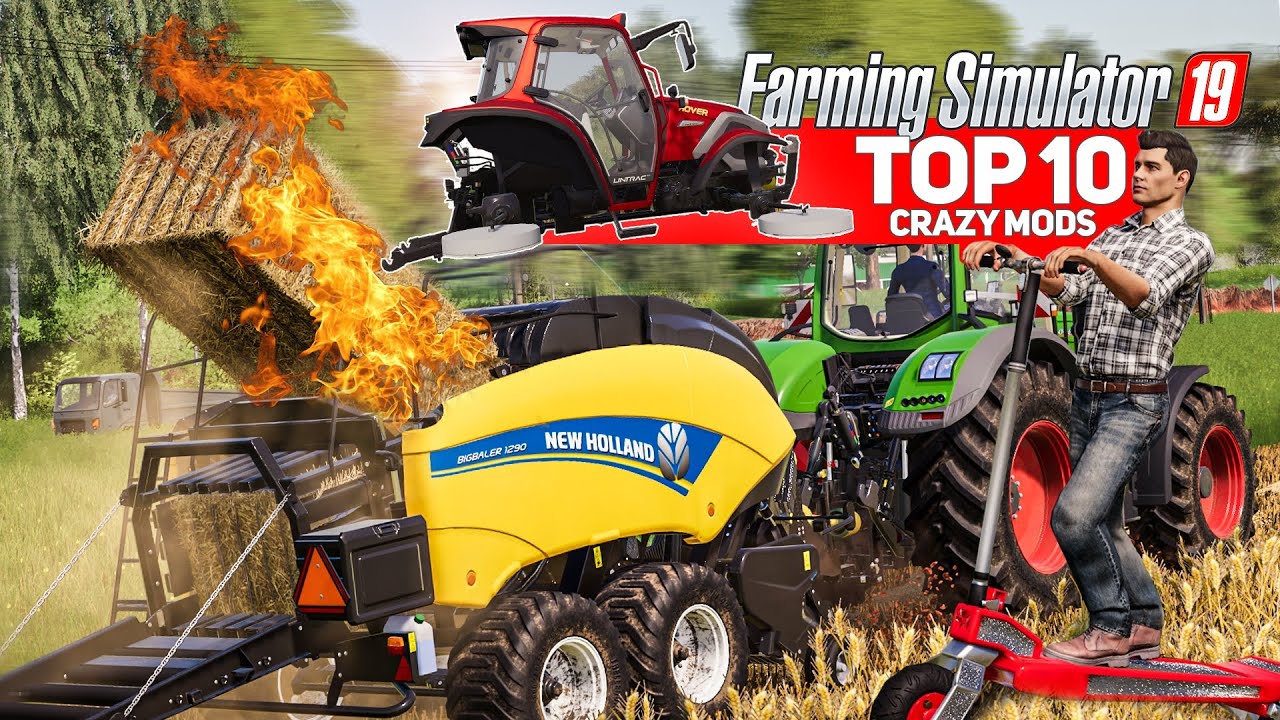 Ls19 Top 10 Verrückte Mods Für Den Farming Simulator 19 Crazy Mods
